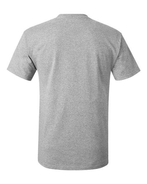 Hanes 5250 - Light Steel (Back)