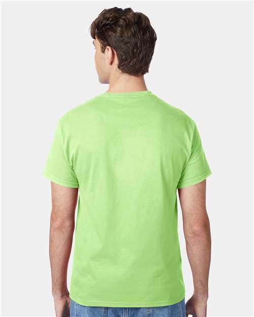 Hanes 5250 - Lime (Back)