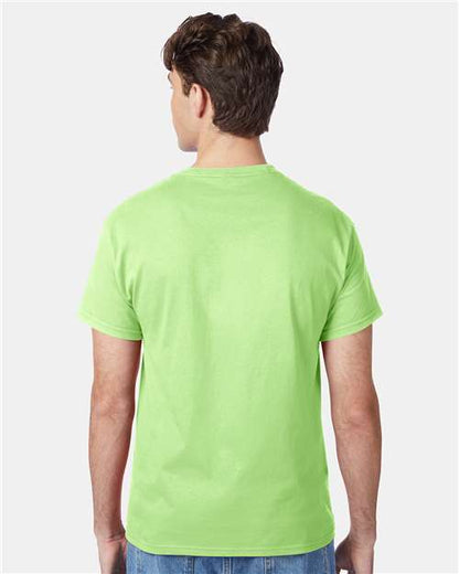 Hanes 5250 - Lime (Back)