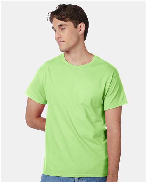Hanes 5250 - Lime (Front)