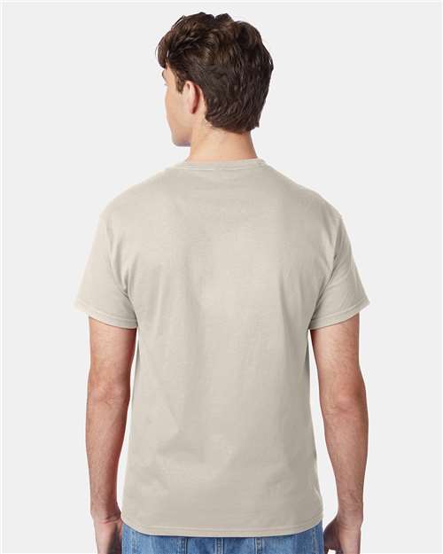 Hanes 5250 - Natural (Back)