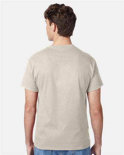 Hanes 5250 - Natural (Back)
