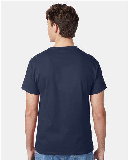 Hanes 5250 - Navy (Back)