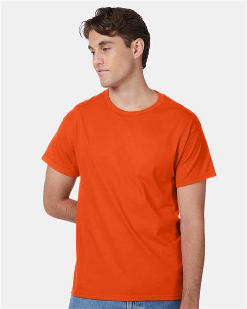 Hanes 5250 - Orange (Front)