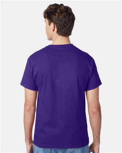 Hanes 5250 - Purple (Back)