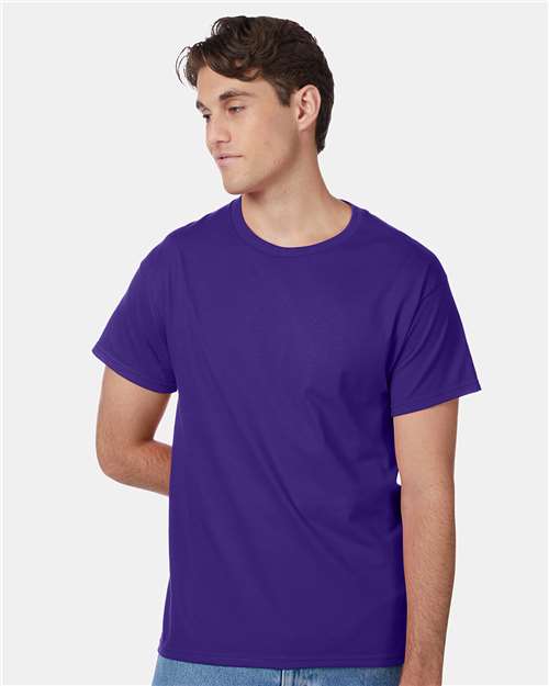 Hanes 5250 - Purple (Front)