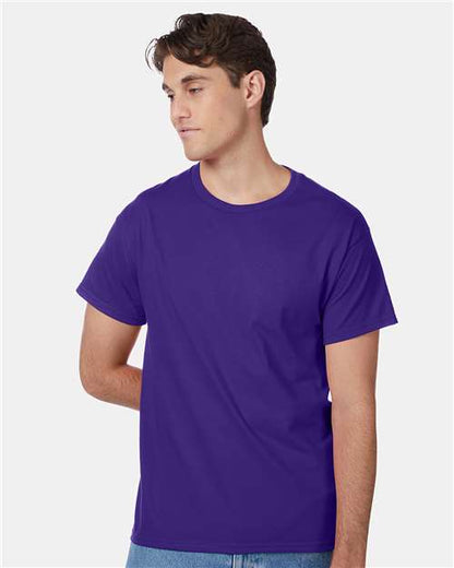 Hanes 5250 - Purple (Front)