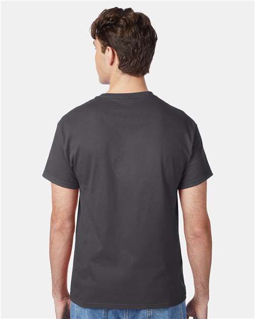 Hanes 5250 - Smoke Grey (Back)