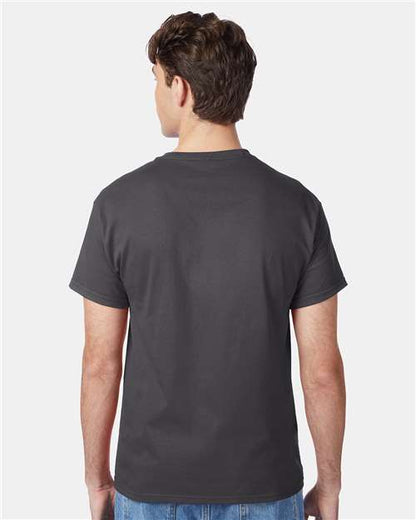 Hanes 5250 - Smoke Grey (Back)