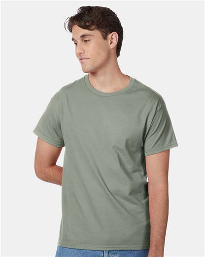 Hanes 5250 - Stonewashed Green (Front)