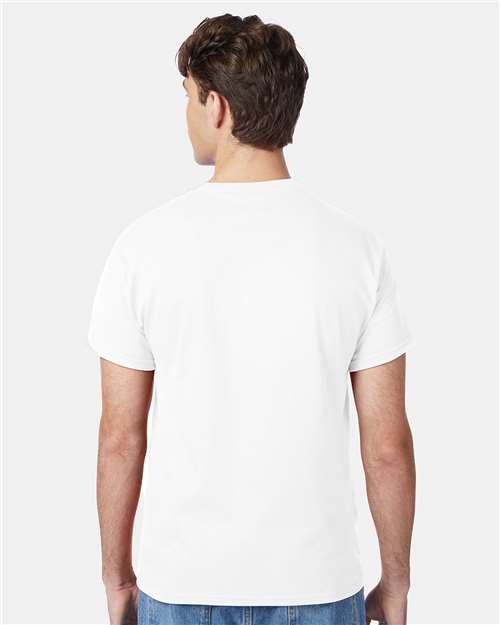 Hanes 5250 - White (Back)