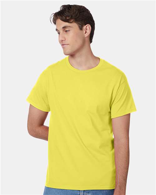 Hanes 5250 - Yellow (Front)