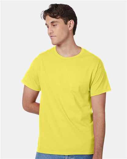 Hanes 5250 - Yellow (Front)
