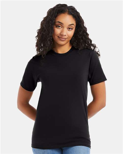Hanes 5180 - Black (Front)