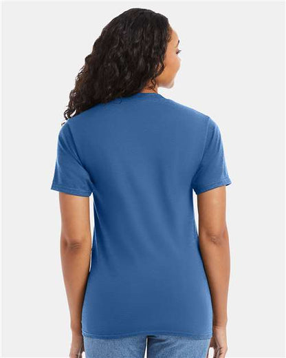 Hanes 5180 - Denim Blue (Back)