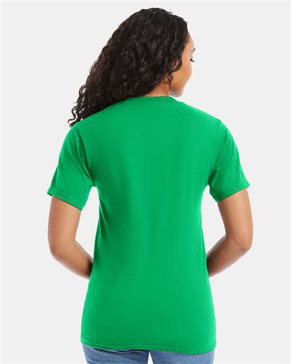 Hanes 5180 - Kelly Green (Back)