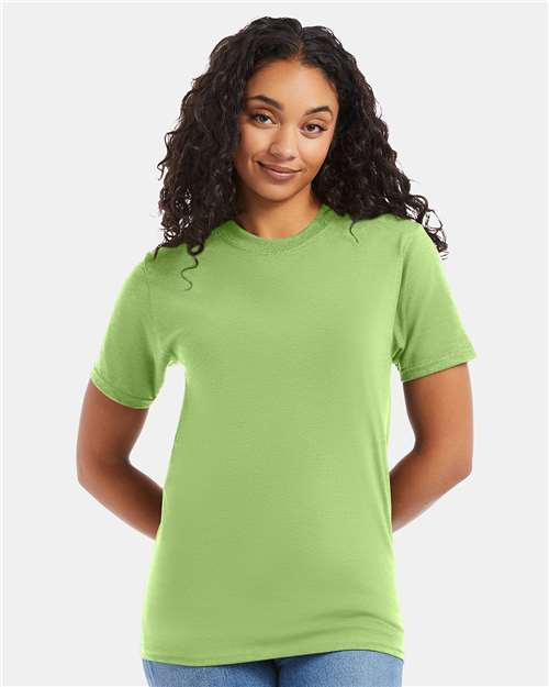 Hanes 5180 - Lime (Front)