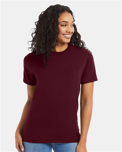 Hanes 5180 - Maroon (Front)