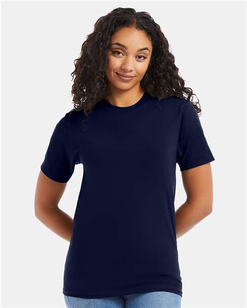 Hanes 5180 - Navy (Front)