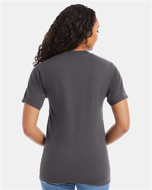 Hanes 5180 - Smoke Grey (Back)
