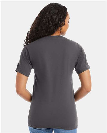 Hanes 5180 - Smoke Grey (Back)