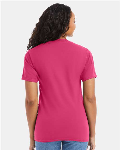 Hanes 5180 - Wow Pink (Back)