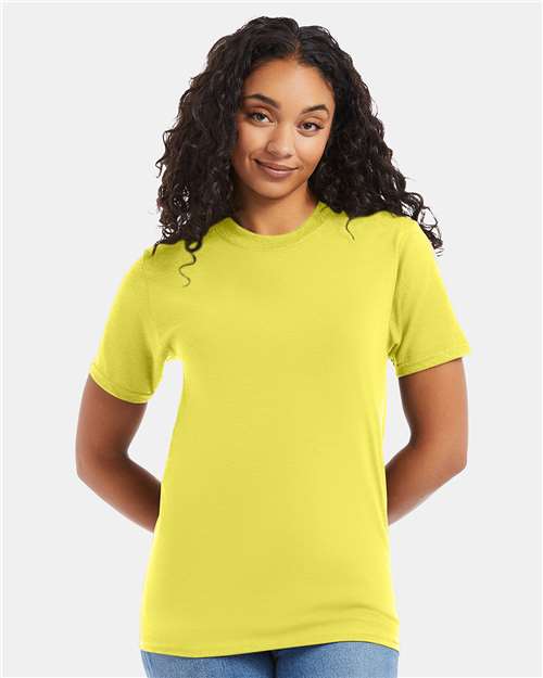 Hanes 5180 - Yellow (Front)