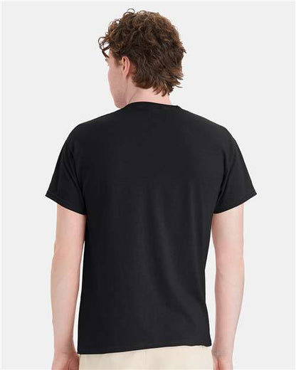 Hanes 5170 - Black (Back)