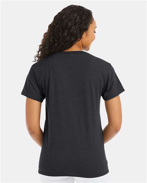 Hanes 5170 - Charcoal Heather (Back)