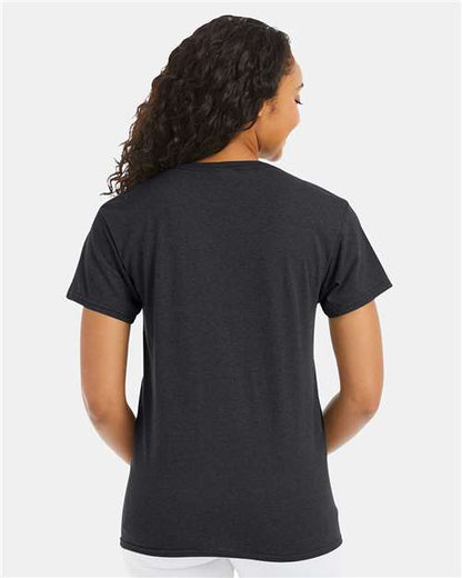 Hanes 5170 - Charcoal Heather (Back)