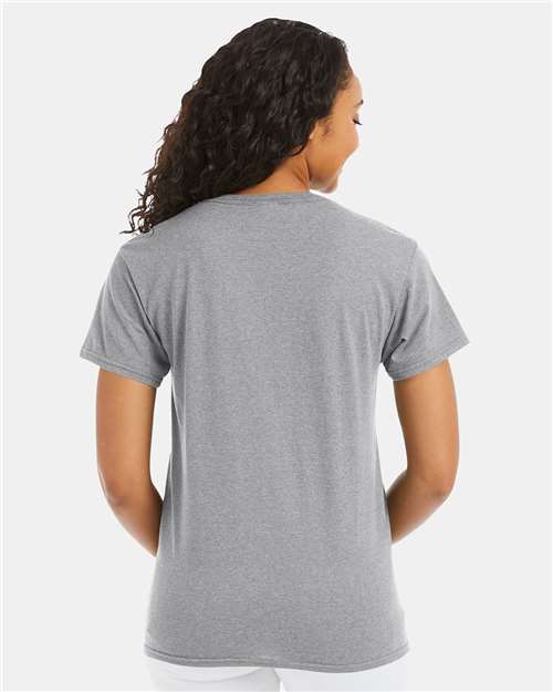 Hanes 5170 - Light Steel (Back)