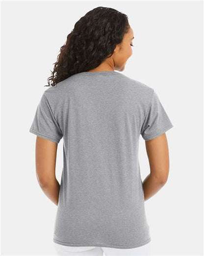 Hanes 5170 - Light Steel (Back)