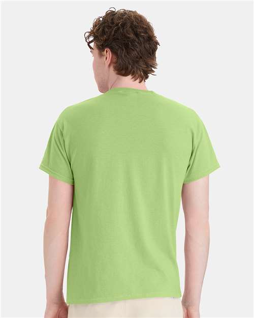 Hanes 5170 - Lime (Back)