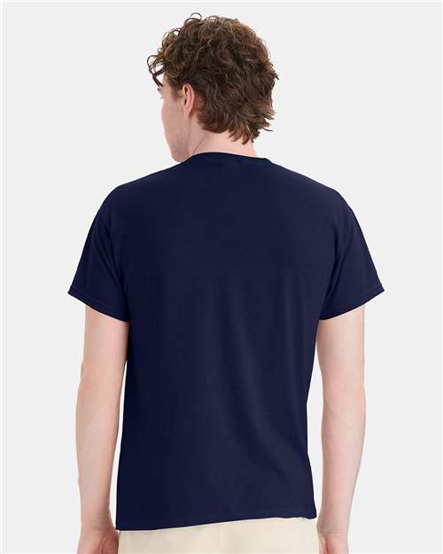 Hanes 5170 - Navy (Back)