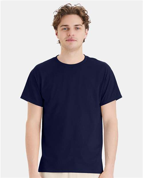 Hanes 5170 - Navy (Front)
