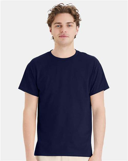 Hanes 5170 - Navy (Front)