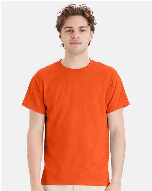 Hanes 5170 - Orange (Front)
