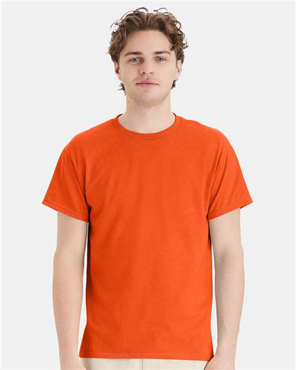 Hanes 5170 - Orange (Front)