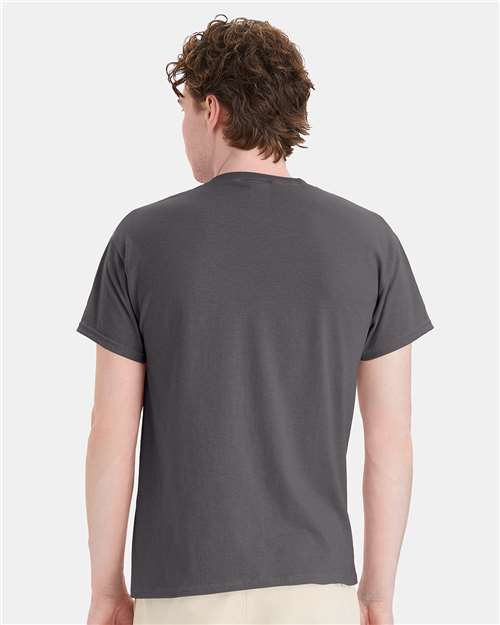 Hanes 5170 - Smoke Grey (Back)