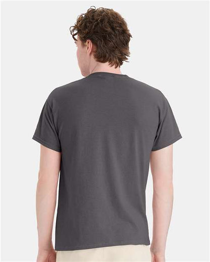 Hanes 5170 - Smoke Grey (Back)