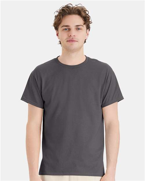 Hanes 5170 - Smoke Grey (Front)