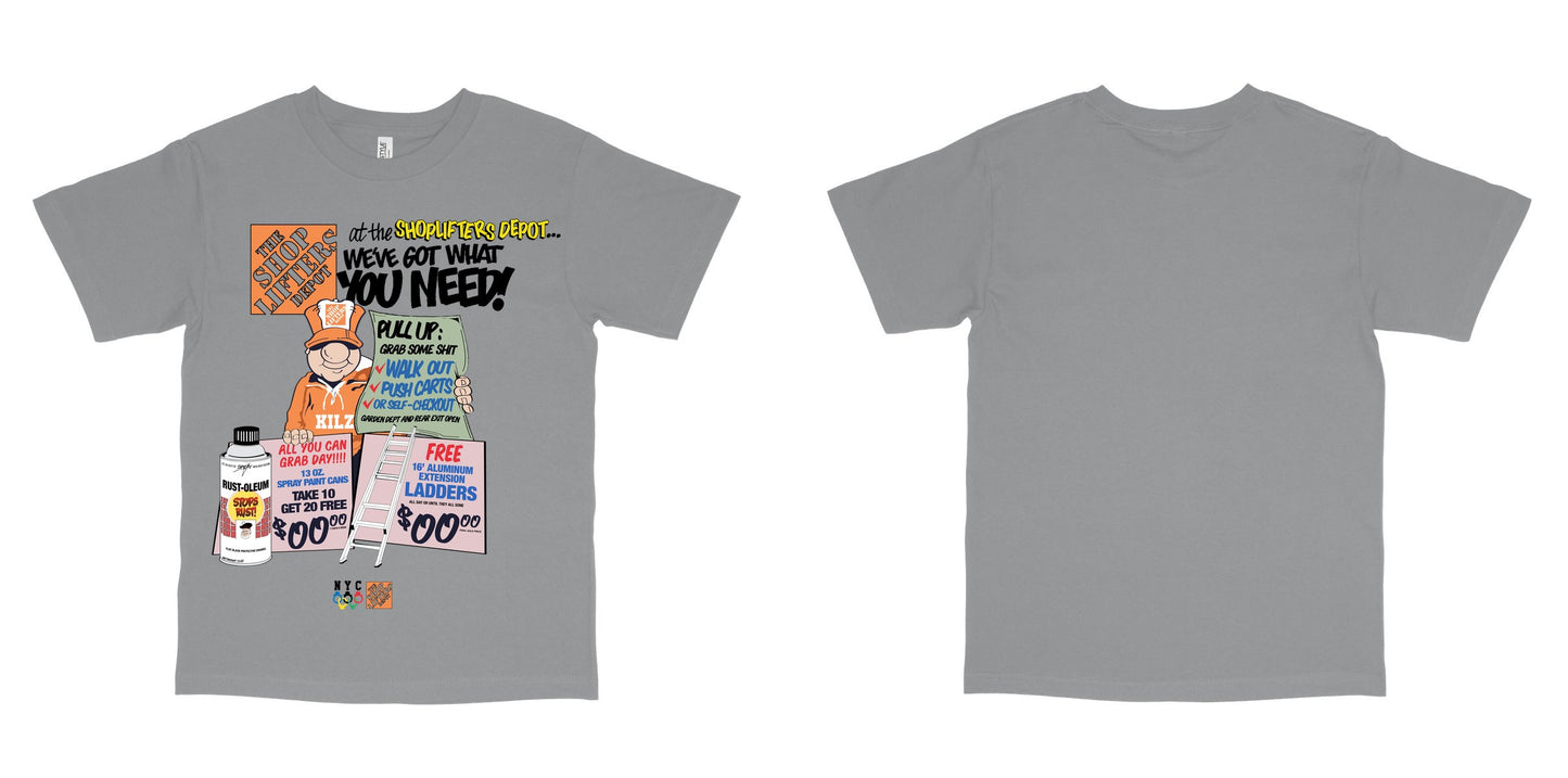American Apparel 1301 — Heather Grey / M