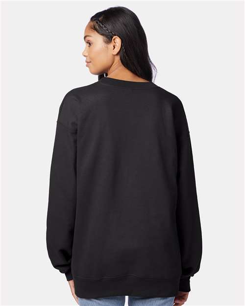 Hanes F260 - Black (Back)