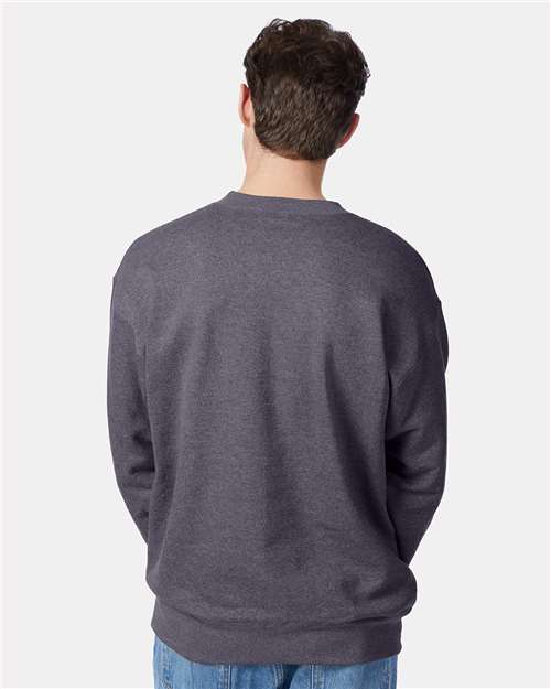 Hanes F260 - Charcoal Heather (Back)