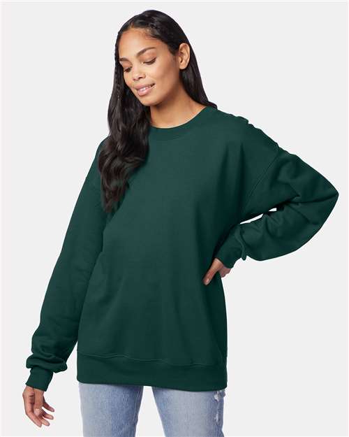 Hanes F260 - Deep Forest (Front)