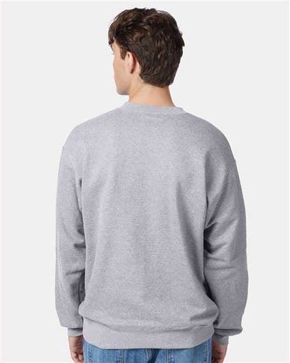 Hanes F260 - Light Steel (Back)