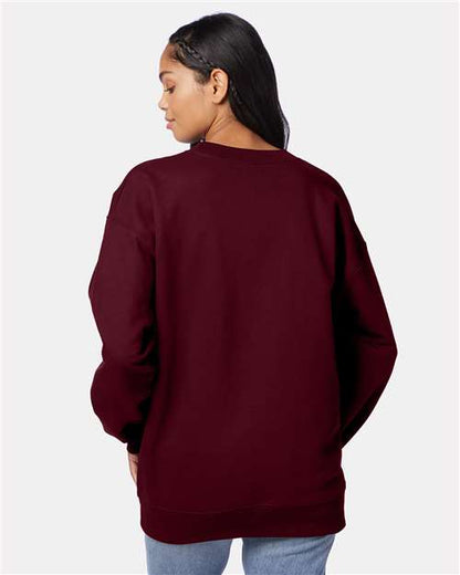 Hanes F260 - Maroon (Back)