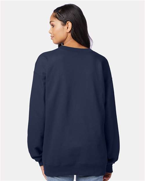 Hanes F260 - Navy (Back)