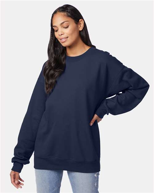 Hanes F260 - Navy (Front)