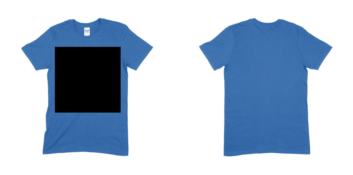 Gildan 64000 — Neon Blue / 2XL